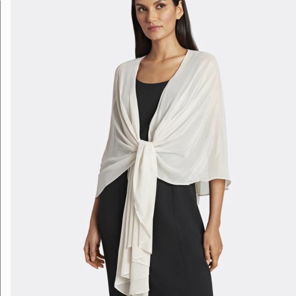 Shimmer Chiffon Shawl